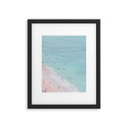 Waikiki Beach Aerial - Ocean Photography Framed Art Print Gallery Image 6