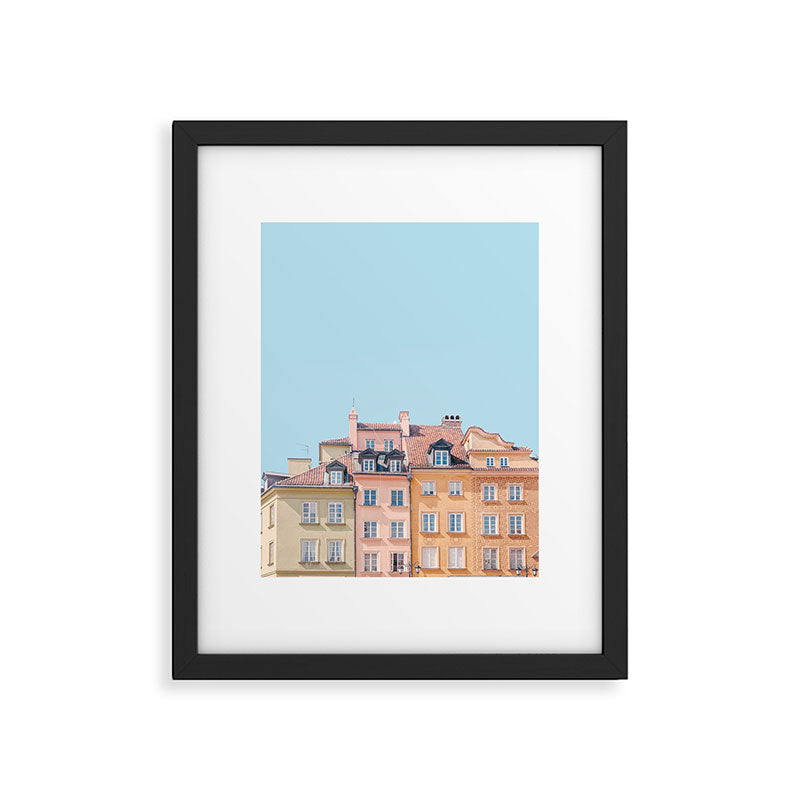 Warsaw Pastels - Poland Architecture, Travel Photography Framed Art Print Gallery Image 5