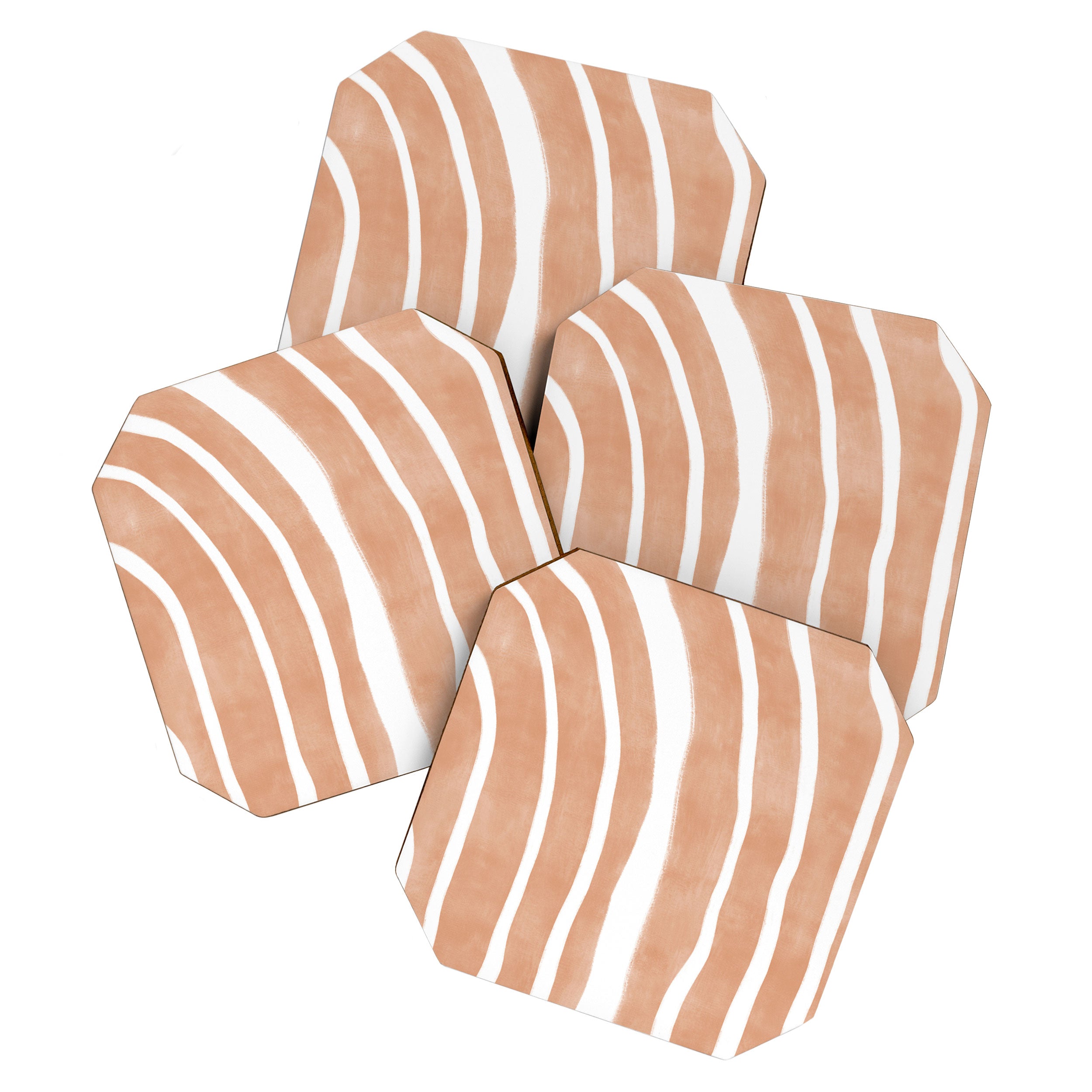 Mid-Century Line Modern Art # 64 Coaster Gallery Image 1