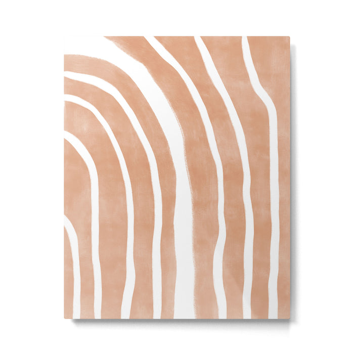 Mid-Century Line Modern Art # 64 Metal Print Gallery Image 1