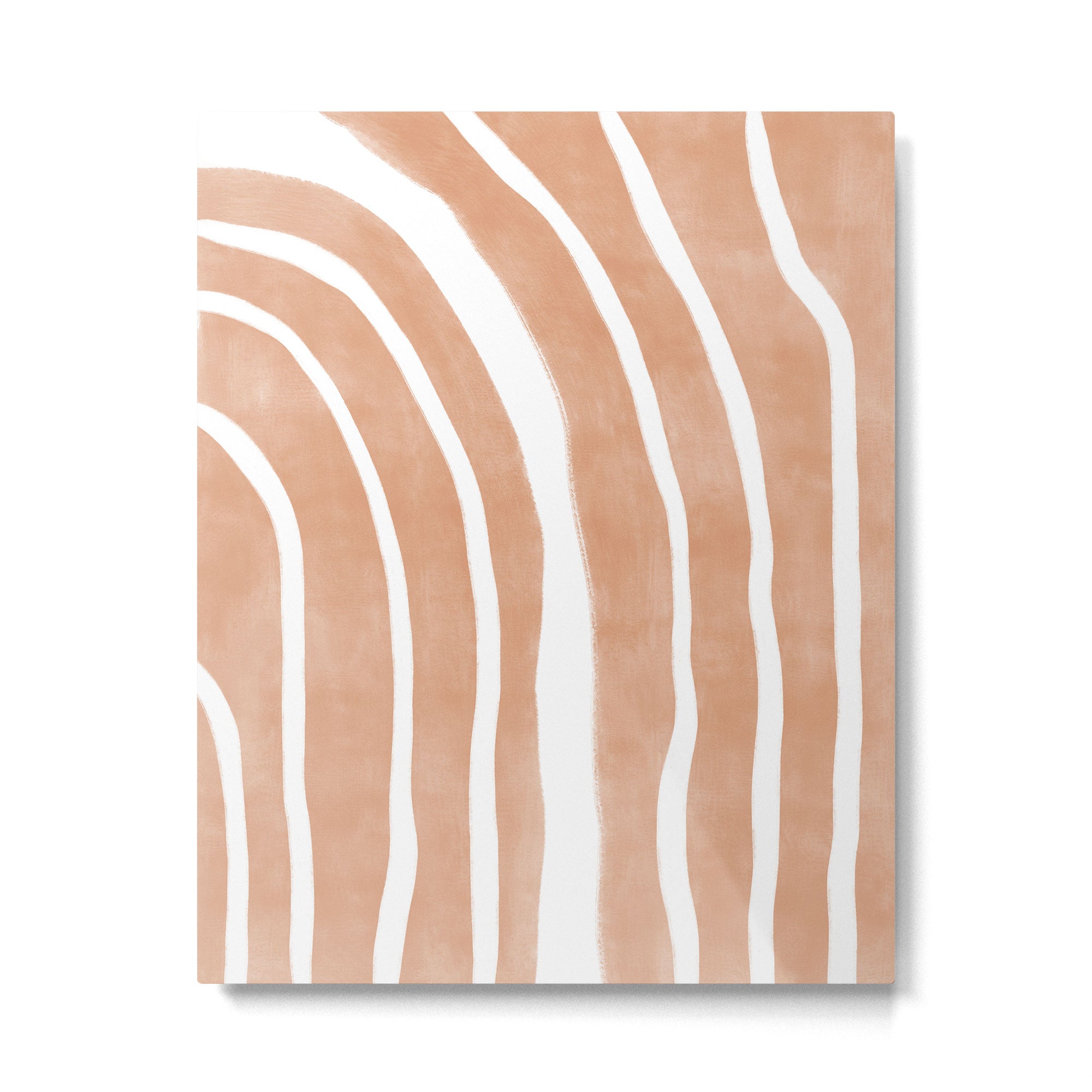 Mid-Century Line Modern Art # 64 Metal Print Gallery Image 4