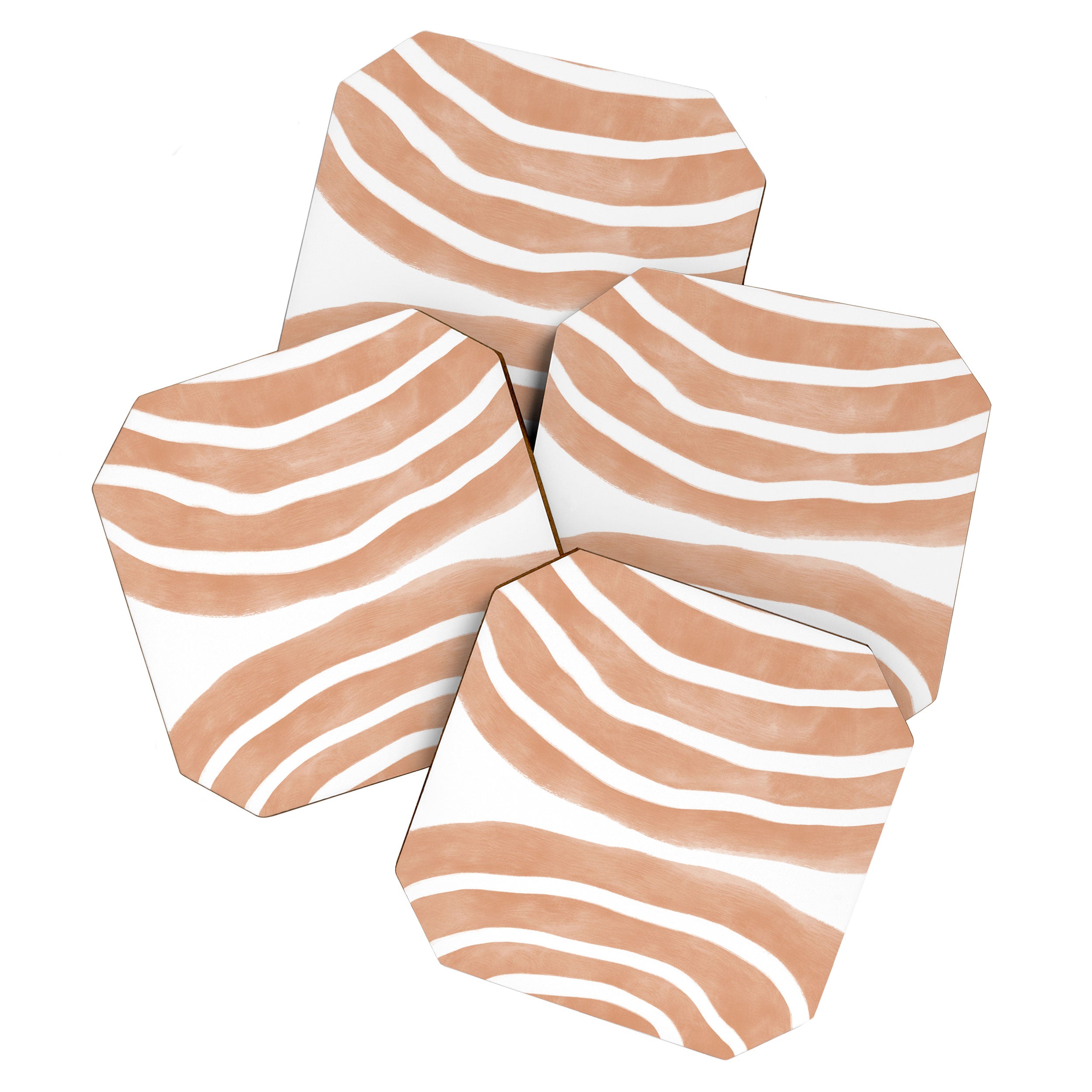 Mid-Century Line Modern Art # 65 Coaster Gallery Image 1