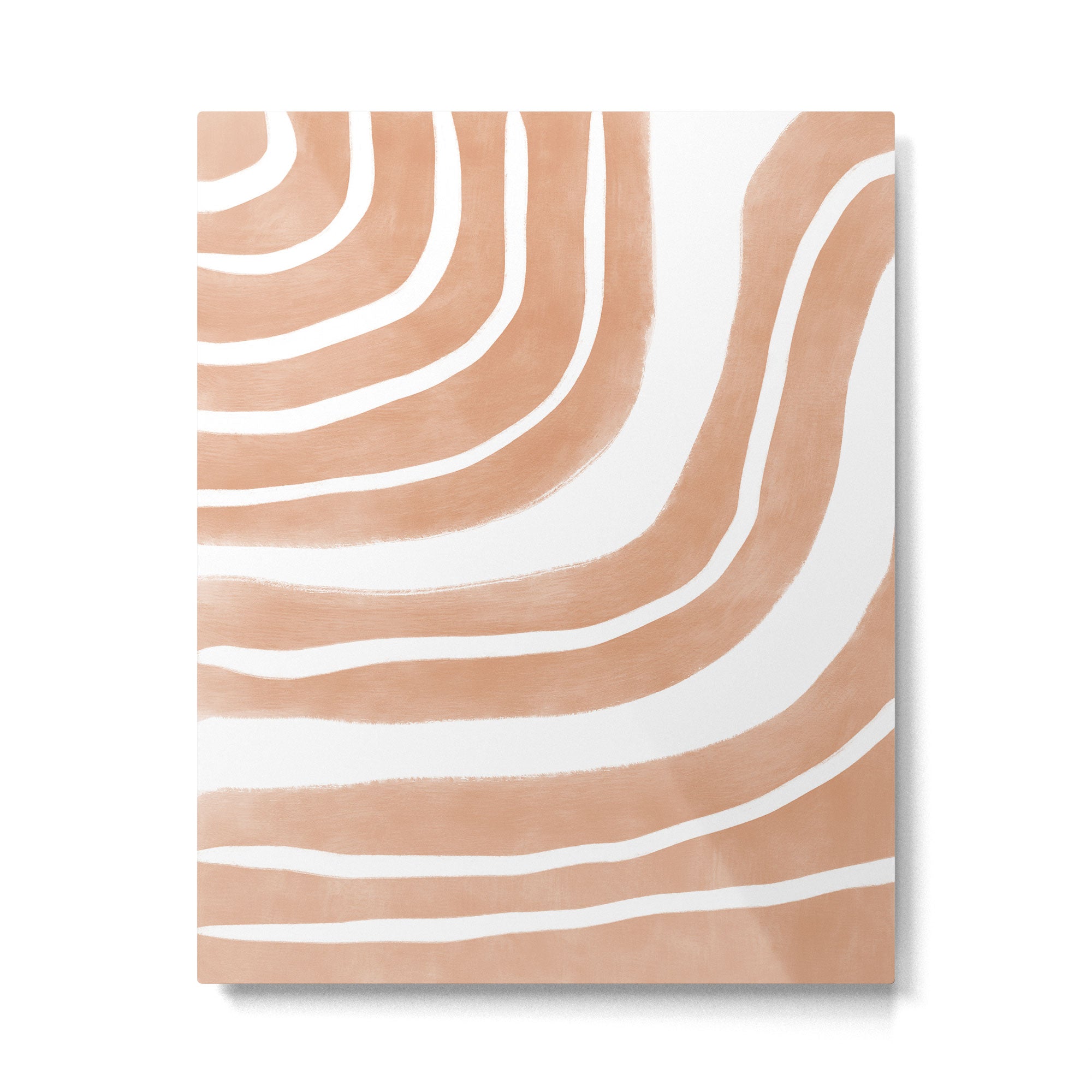 Mid-Century Line Modern Art # 66 Metal Print Gallery Image 4