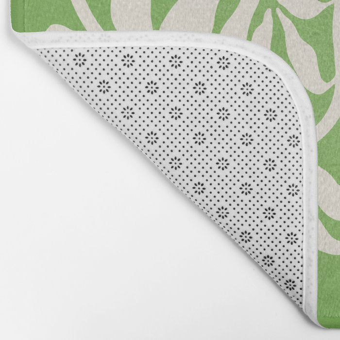 Wild Ferns: Forest Green Edition Bath Mat Gallery Image 2