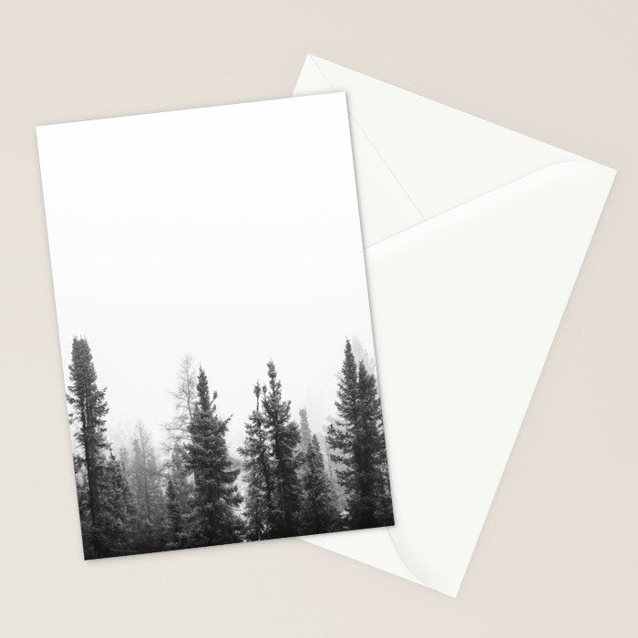 Misty Forest Stationery Card Gallery Image 2