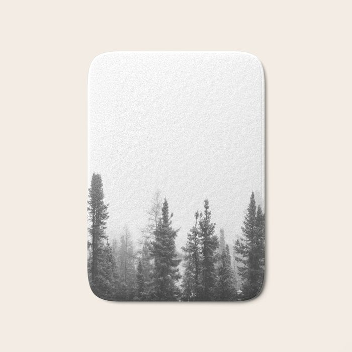 Misty Forest Bath Mat Gallery Image 1