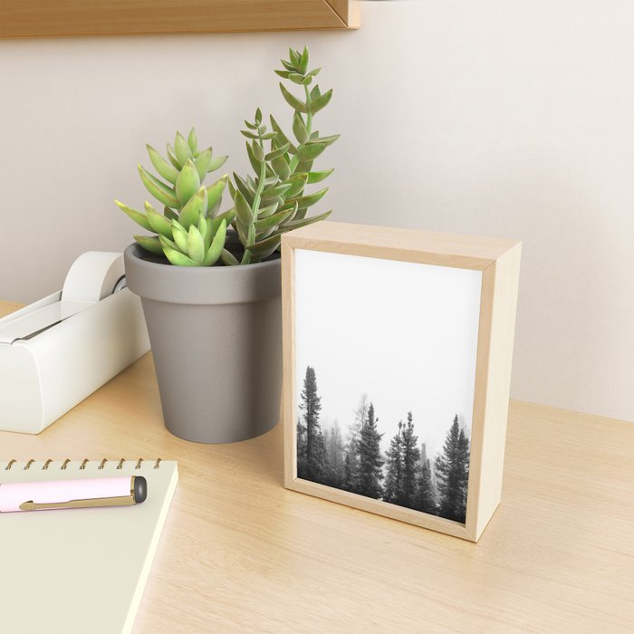 Misty Forest Mini Art Print Gallery Image 2