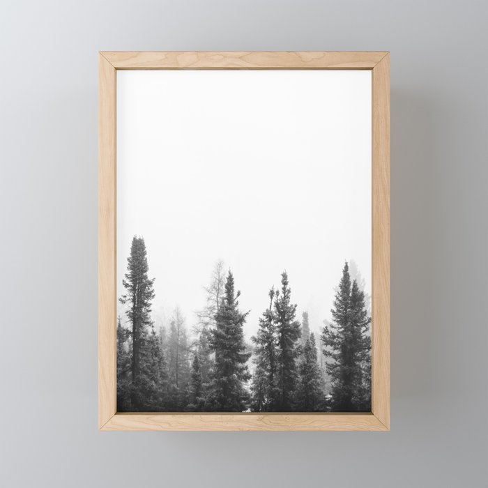Misty Forest Mini Art Print Gallery Image 1