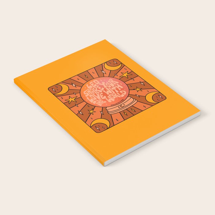 Leo Crystal Ball Notebook Gallery Image 1