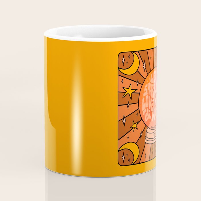 Leo Crystal Ball Coffee Mug Gallery Image 4