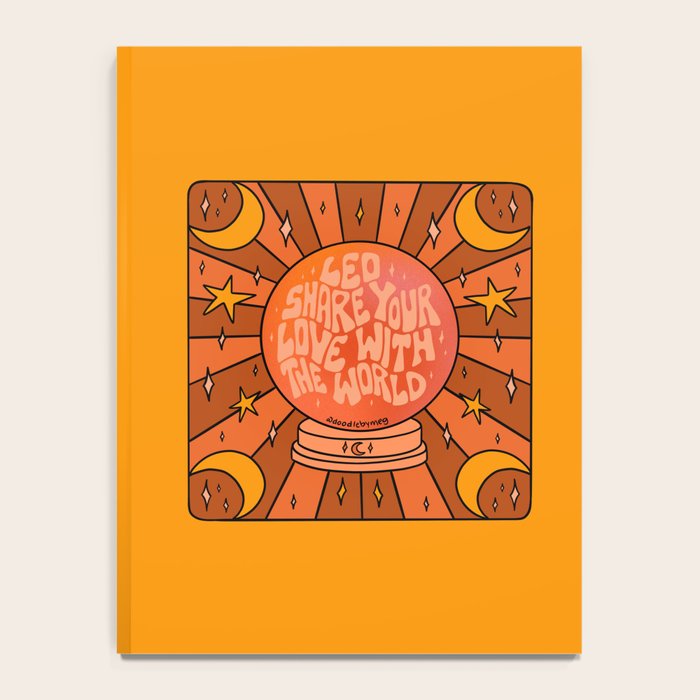 Leo Crystal Ball Notebook Gallery Image 4