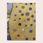 Klimt Cat in Blue and Gold Notebook Gallery Image 4