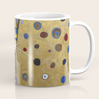 Klimt Cat in Blue and Gold Coffee Mug Gallery Image 1