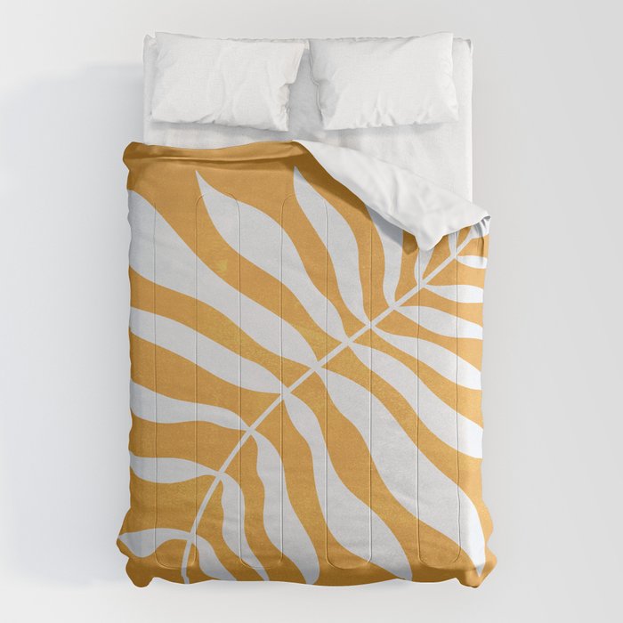 Wild Ferns: Tulip Yellow Edition Comforter Gallery Image 6