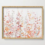Natureâs Floral Meadowscape Serving Tray Gallery Image 1