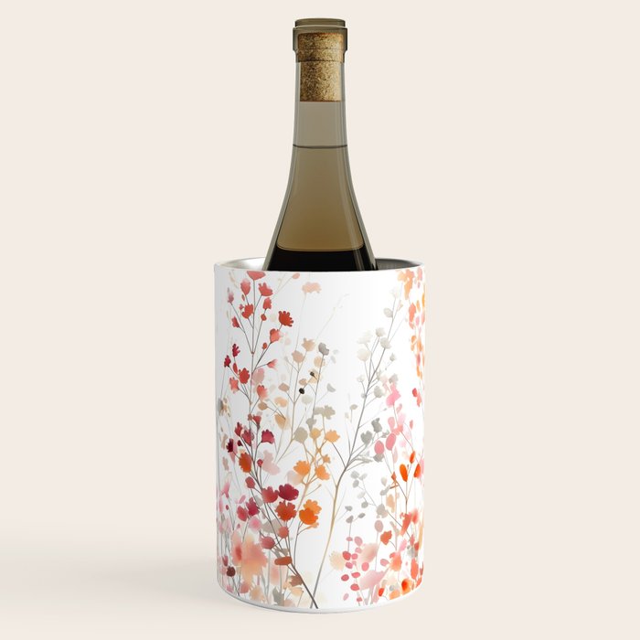 Natureâs Floral Meadowscape Wine Chiller Gallery Image 1