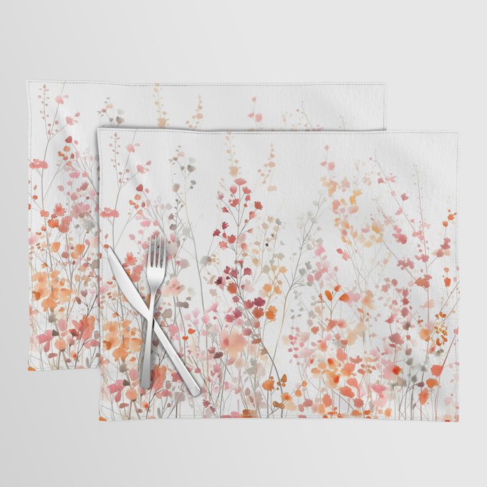 Natureâs Floral Meadowscape Placemat Gallery Image 1