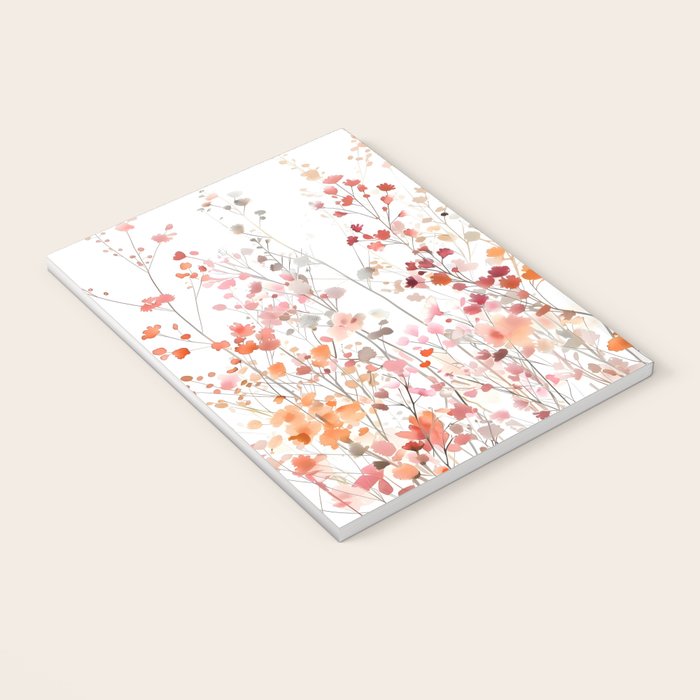 Natureâs Floral Meadowscape Notebook Gallery Image 3
