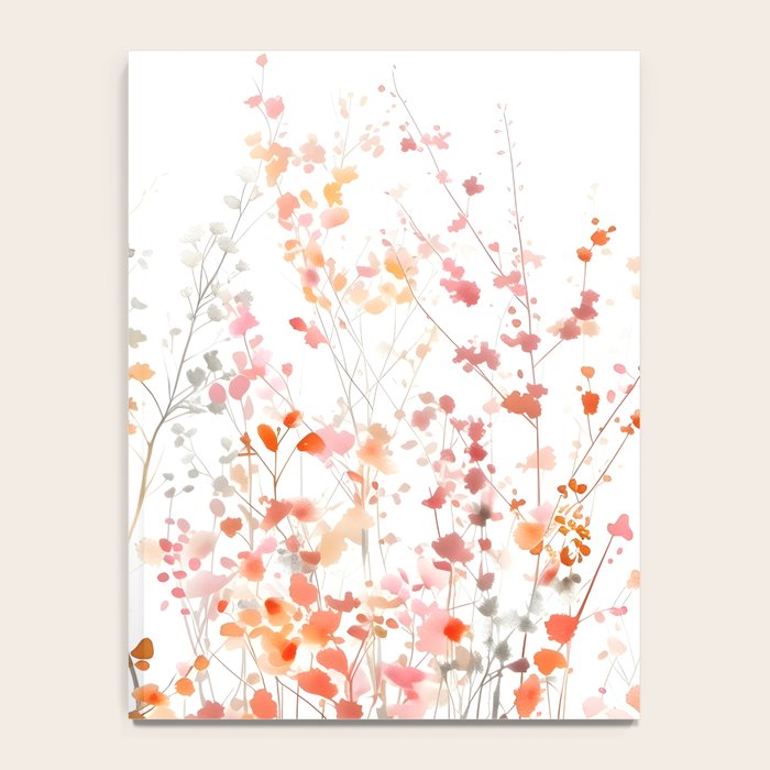 Natureâs Floral Meadowscape Notebook Gallery Image 4