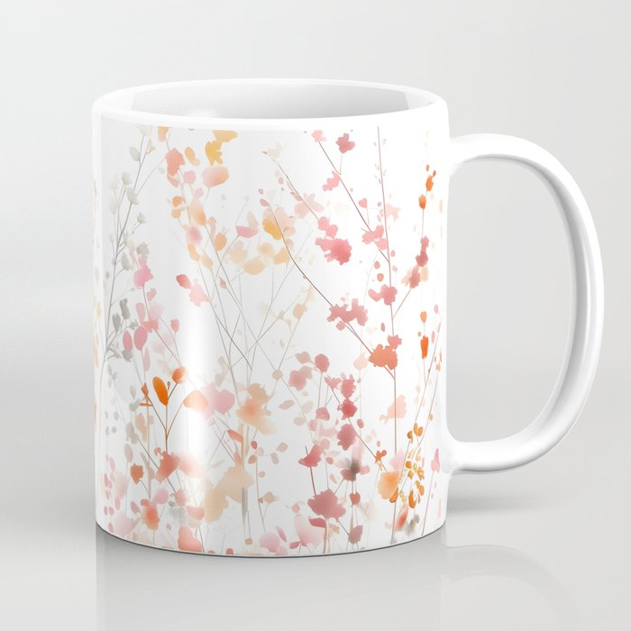Natureâs Floral Meadowscape Coffee Mug Gallery Image 1