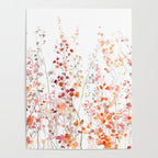 Natureâs Floral Meadowscape Poster Gallery Image 4