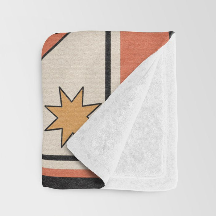 The Amazing Lady Bat Throw Blanket Gallery Image 3