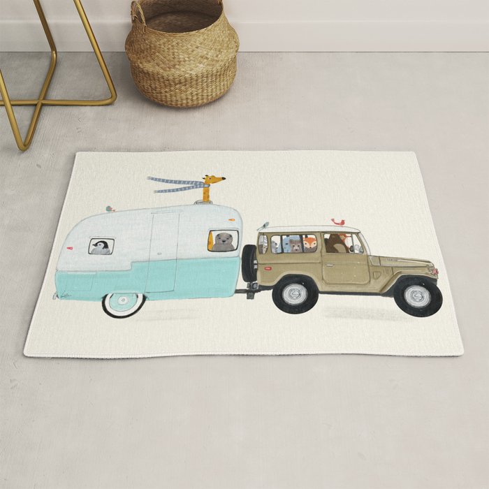 camping trip Rug Gallery Image 1