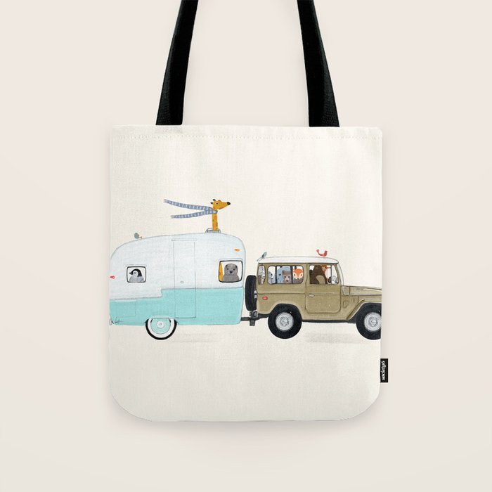 camping trip Tote Bag Gallery Image 1