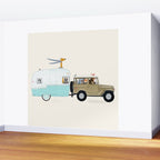 camping trip Wall Mural Gallery Image 2