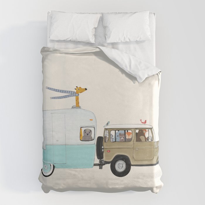 camping trip Duvet Cover Gallery Image 6