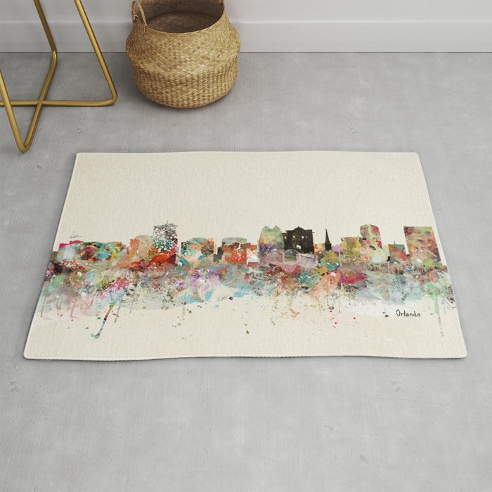 orlando florida skyline Rug Gallery Image 1