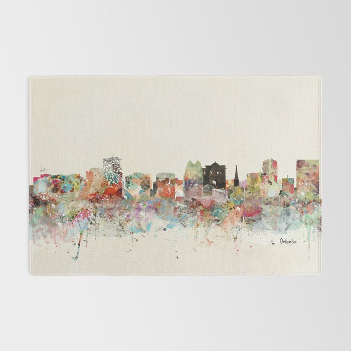 orlando florida skyline Rug Gallery Image 2