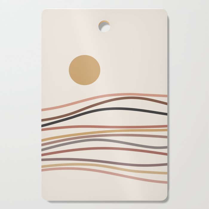 Abstract Landscape 16 Cutting Board Gallery Image 1