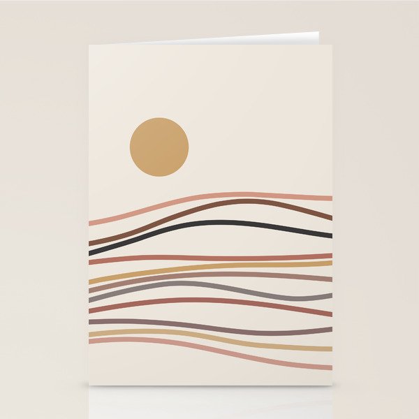 Abstract Landscape 16 Stationery Card Gallery Image 2