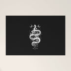 Serpent Spell-White Welcome Mat Gallery Image 1