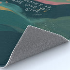 "You Are Worthy Of The Same Love You Give." Rug Gallery Image 4