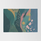 "You Are Worthy Of The Same Love You Give." Rug Gallery Image 2