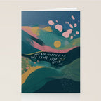 "You Are Worthy Of The Same Love You Give." Stationery Card Gallery Image 2