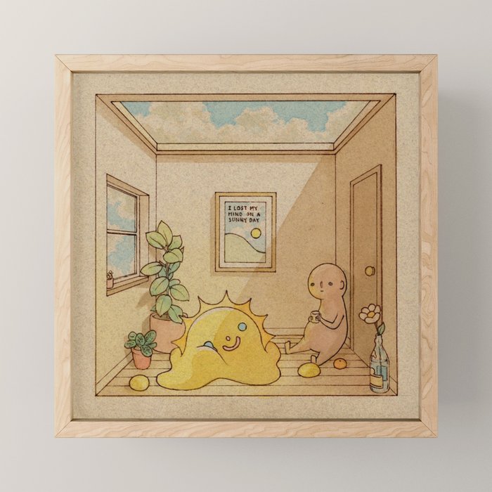 Sunny Day [1/2] Mini Art Print Gallery Image 1