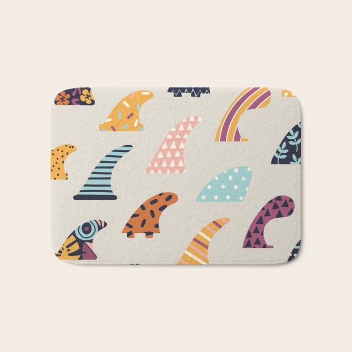 Single fin Bath Mat Gallery Image 1