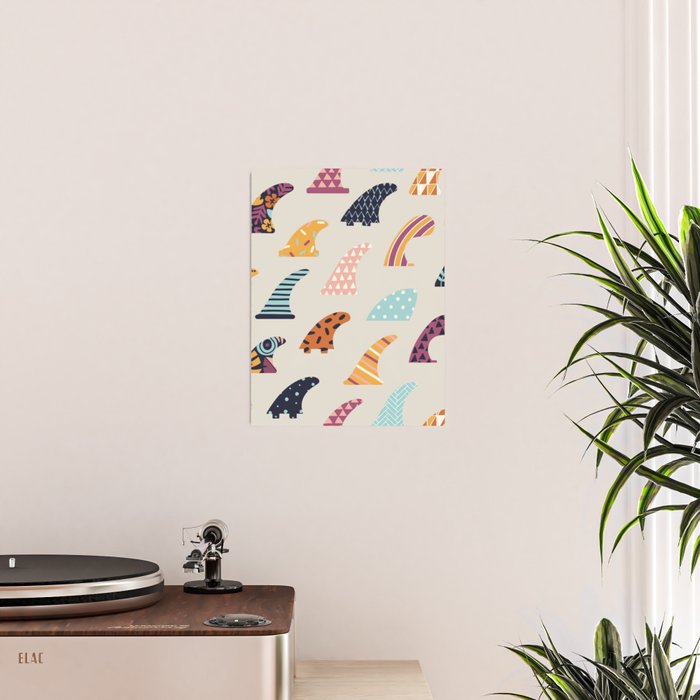 Single fin Poster Gallery Image 2