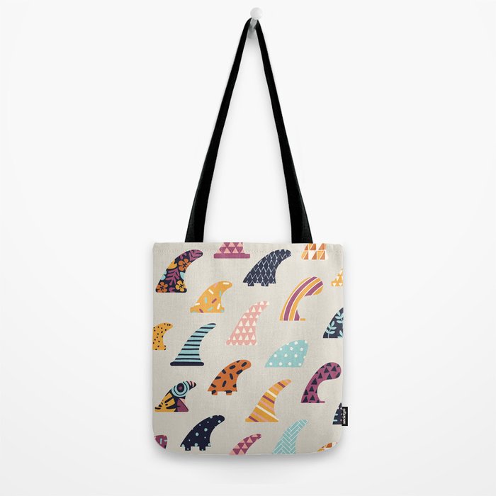 Single fin Tote Bag Gallery Image 2