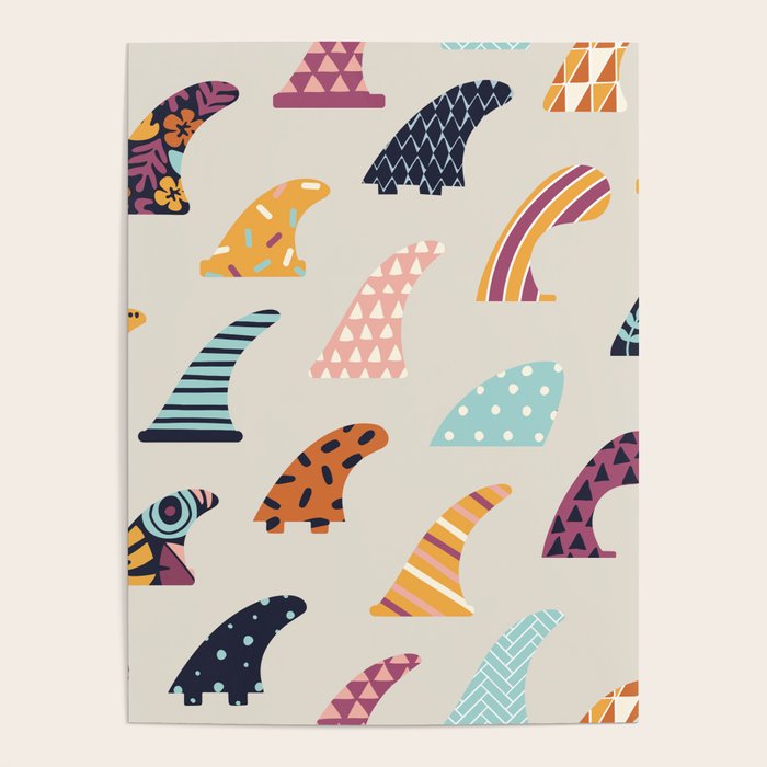 Single fin Poster Gallery Image 4