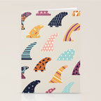 Single fin Stationery Card Gallery Image 2