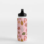 Falling Leaves Print Water Bottle Gallery Image 3