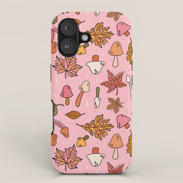 Falling Leaves Print iPhone Case Gallery Image 1