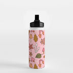 Falling Leaves Print Water Bottle Gallery Image 2