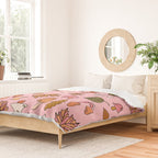 Falling Leaves Print Duvet Cover Gallery Image 2