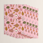 Falling Leaves Print Wrapping Paper Gallery Image 3