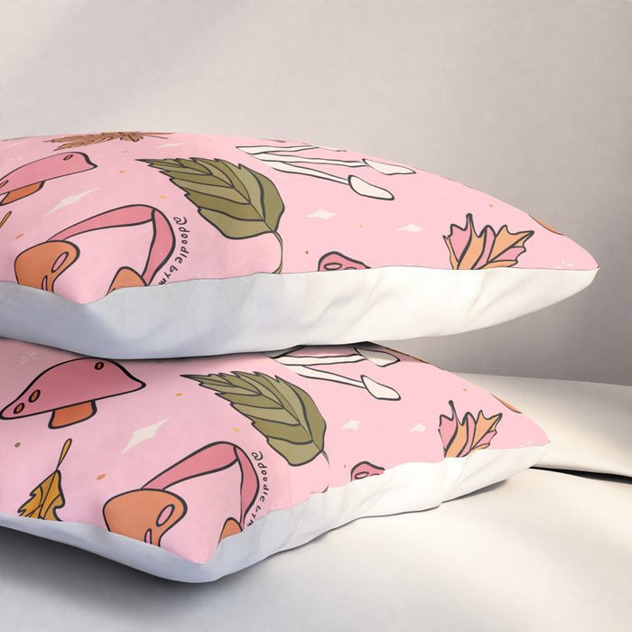 Falling Leaves Print Pillow Sham Gallery Image 3